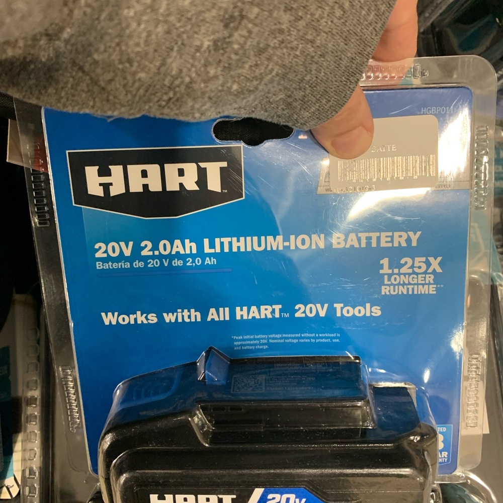 Hart 20 volt battery